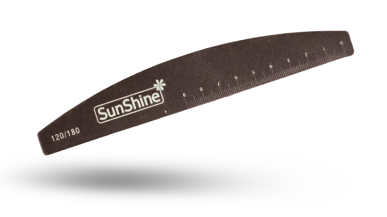 SunShine Nail File and Measure 120_180 Halfmoon